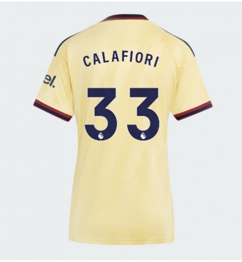 Arsenal Riccardo Calafiori #33 Kolmaspaita Naisten 2026-27 Lyhythihainen Arsenal Riccardo Calafiori #33 Kolmaspaita Naisten 2026-27 Lyhythihainen